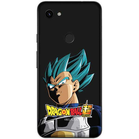 Dragon Ball Super Vegeta Google Pixel 3a Skin